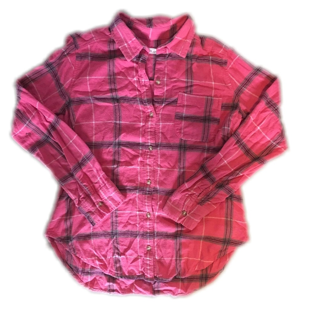 Plaid Long Sleeve Flannel